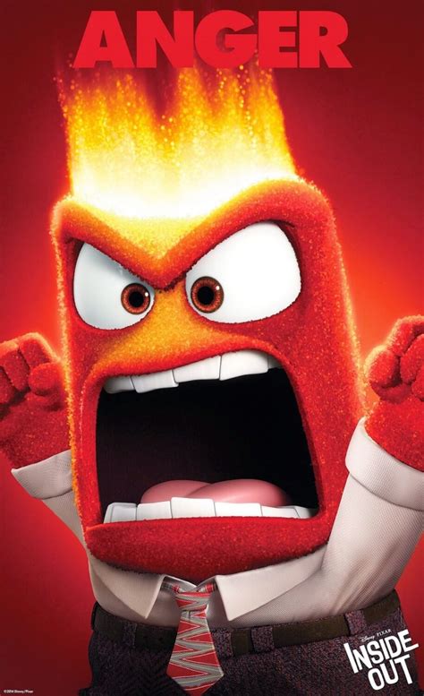 Screenshots[] Inside Out [. "Wait, did he just say we couldn't have dessert?" Anger exploding in front of the other emotions. "Airplane, we've got an airplane everybody." Emotions and the islands of Personality. "Brain Freeze!" Anger caught in the brain freeze. "Aaaugh."